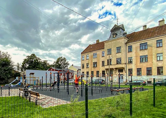 5th Floor 24h Self Check-in Privat Free Parking Рига